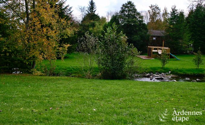 Holiday home in Sainte-Ode: haven of peace in the Ardennes for 6 people with modern amenities