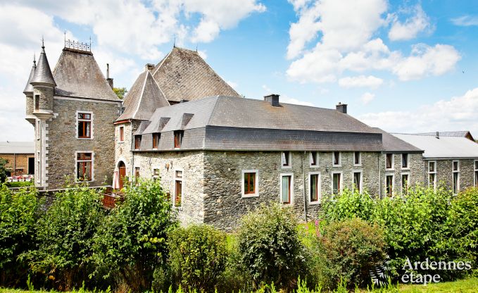 Rural house for seven people in a renovated castle-farm in Sainte-Ode