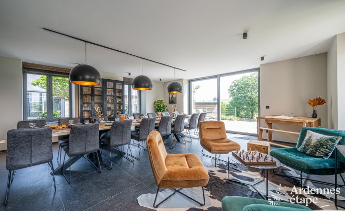 Luxury villa in Sainte-Ode for 16 persons in the Ardennes