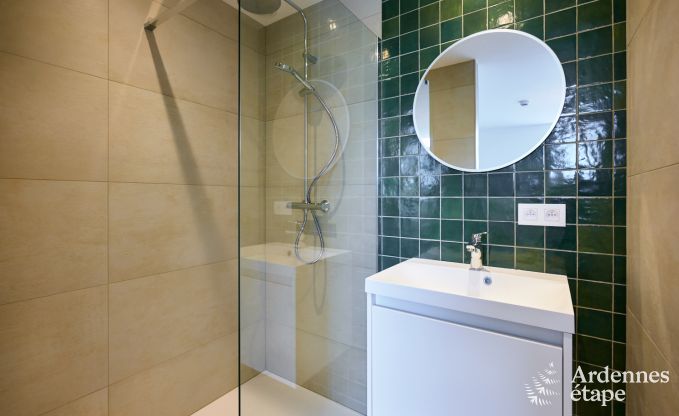 Holiday home Sippenaeken: charming accommodation for 15 people with jacuzzi and private garden in the Ardennes