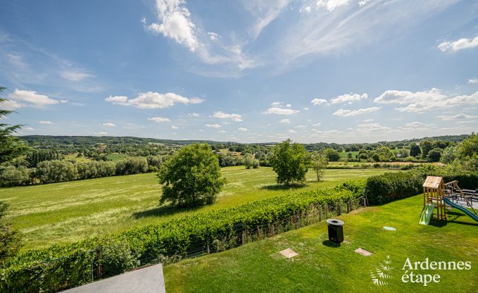Holiday home Sippenaeken: charming accommodation for 15 people with jacuzzi and private garden in the Ardennes