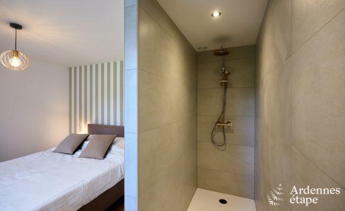 Holiday home Sippenaeken: charming accommodation for 15 people with jacuzzi and private garden in the Ardennes