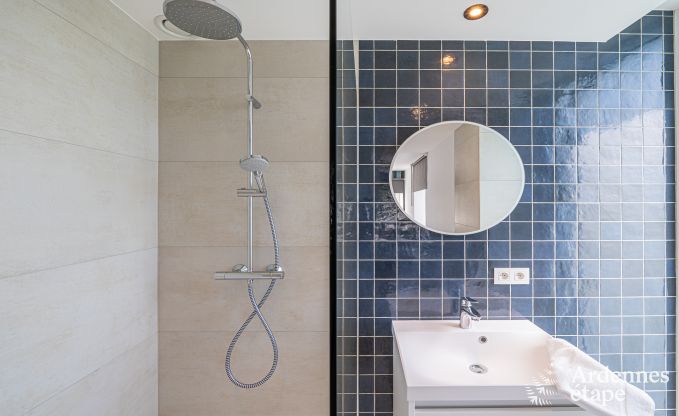 Holiday home Sippenaeken: charming accommodation for 15 people with jacuzzi and private garden in the Ardennes