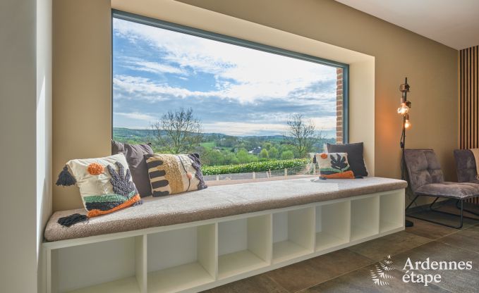 Holiday home Sippenaeken: charming accommodation for 15 people with jacuzzi and private garden in the Ardennes