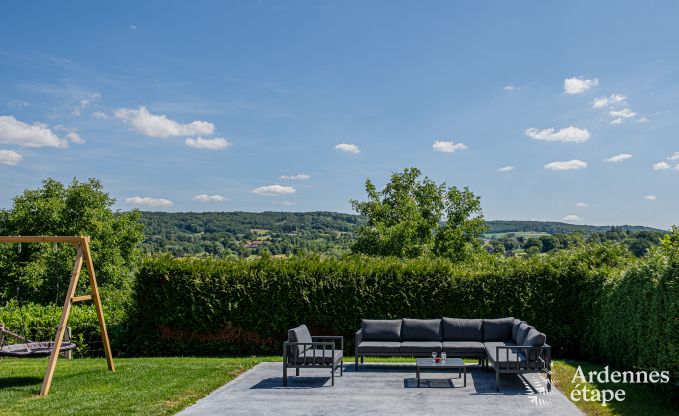 Holiday home Sippenaeken: charming accommodation for 15 people with jacuzzi and private garden in the Ardennes