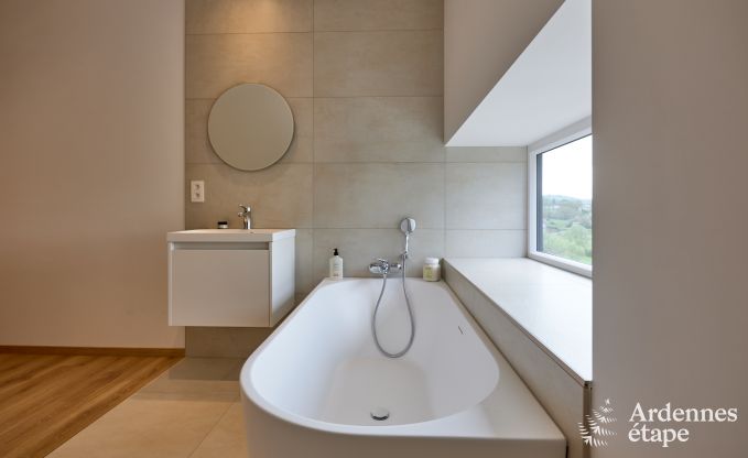 Holiday home Sippenaeken: charming accommodation for 15 people with jacuzzi and private garden in the Ardennes