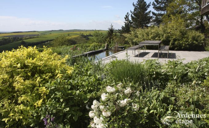 Stunning villa with natural outdoor swimming pool for 8 guests in the Ardennes (Somme-Leuze)