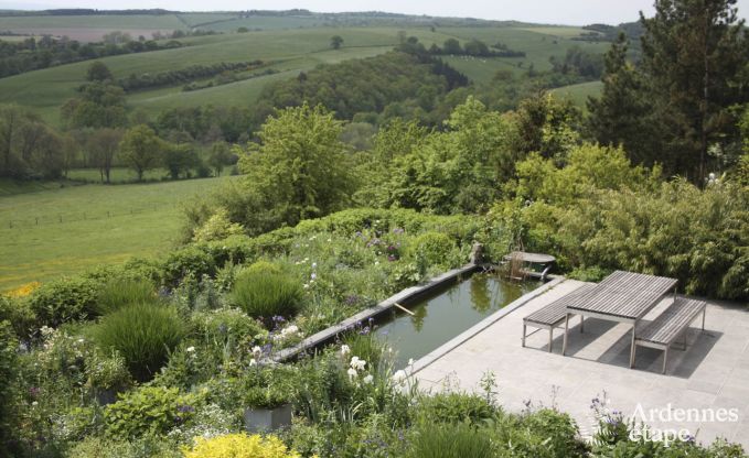 Stunning villa with natural outdoor swimming pool for 8 guests in the Ardennes (Somme-Leuze)