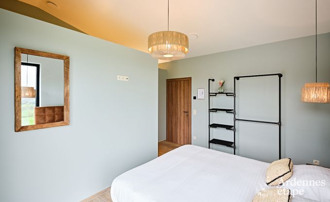 Ultramodern villa in Somme-Leuze for 12 persons with indoor swimming pool, sauna and private garden