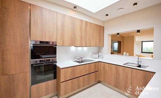Ultramodern villa in Somme-Leuze for 12 persons with indoor swimming pool, sauna and private garden