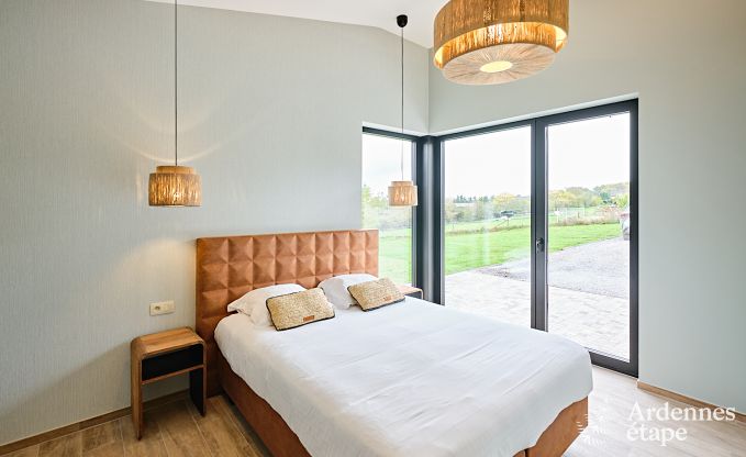 Ultramodern villa in Somme-Leuze for 12 persons with indoor swimming pool, sauna and private garden