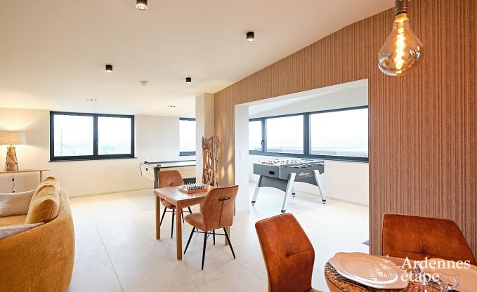 Ultramodern villa in Somme-Leuze for 12 persons with indoor swimming pool, sauna and private garden