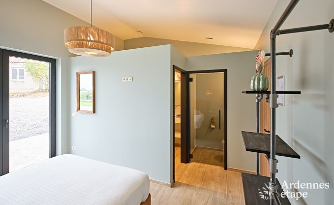 Ultramodern villa in Somme-Leuze for 12 persons with indoor swimming pool, sauna and private garden