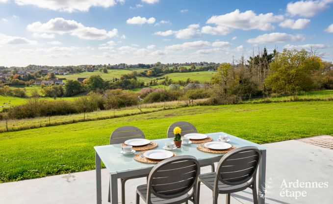 Ultramodern villa in Somme-Leuze for 12 persons with indoor swimming pool, sauna and private garden