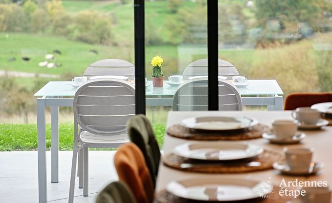 Ultramodern villa in Somme-Leuze for 12 persons with indoor swimming pool, sauna and private garden