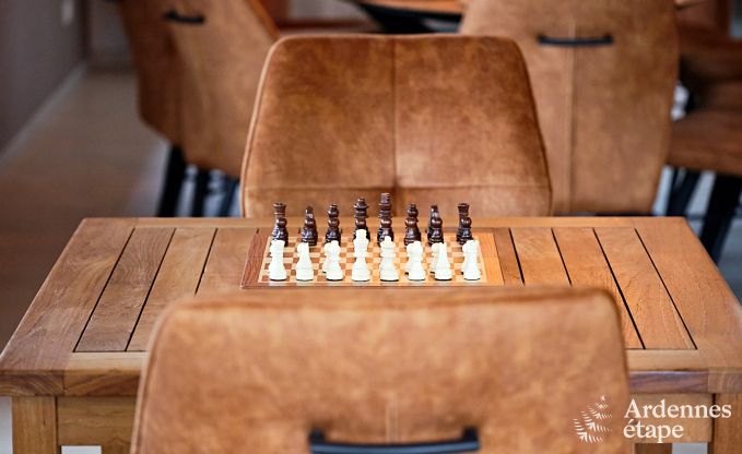 Ultramodern villa in Somme-Leuze for 12 persons with indoor swimming pool, sauna and private garden