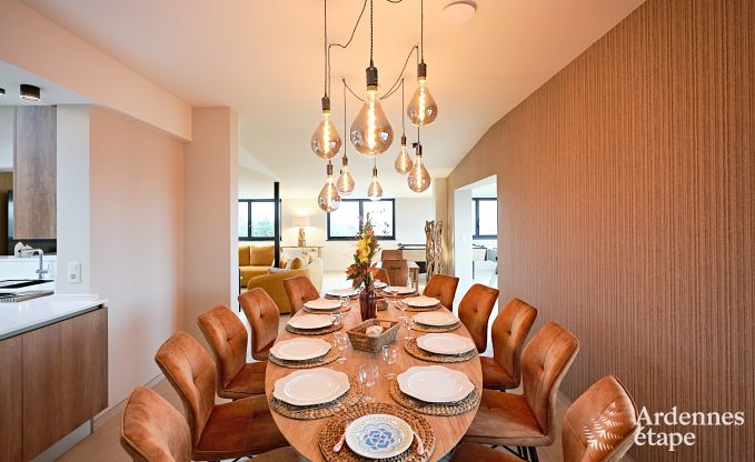 Ultramodern villa in Somme-Leuze for 12 persons with indoor swimming pool, sauna and private garden