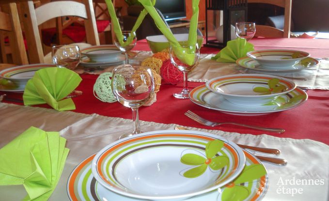 Chalet in Sourbrodt for 11 persons in the Ardennes