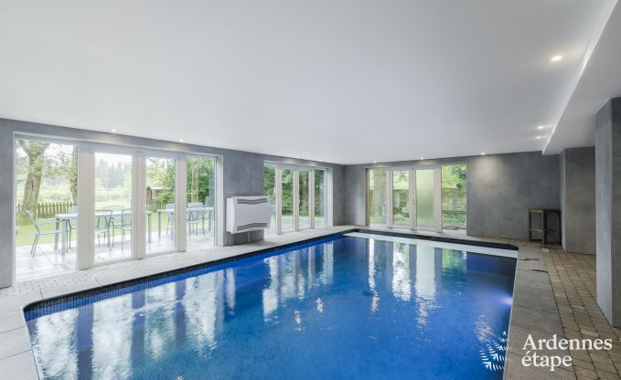 Holiday cottage in Sourbrodt for 15 persons in the Ardennes