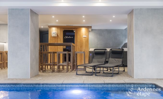 Holiday cottage in Sourbrodt for 15 persons in the Ardennes