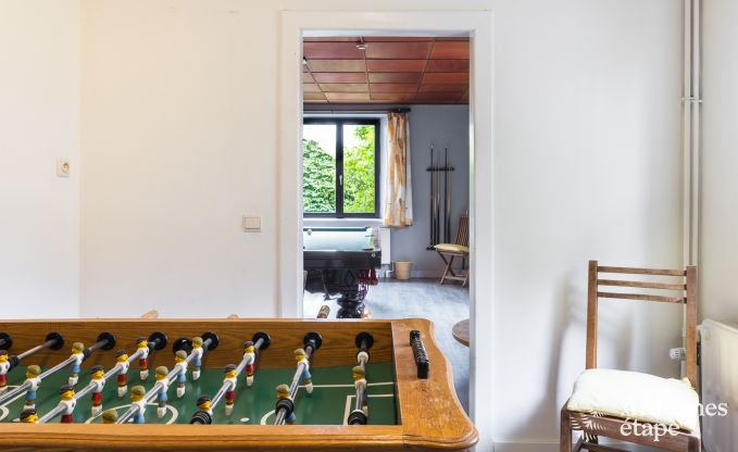 Holiday cottage in Sourbrodt for 15 persons in the Ardennes