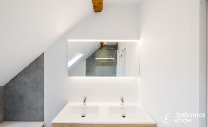 Holiday cottage in Sourbrodt for 15 persons in the Ardennes