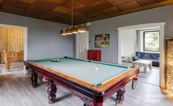Holiday cottage in Sourbrodt for 15 persons in the Ardennes
