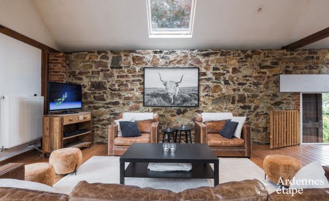 Holiday cottage in Sourbrodt for 15 persons in the Ardennes
