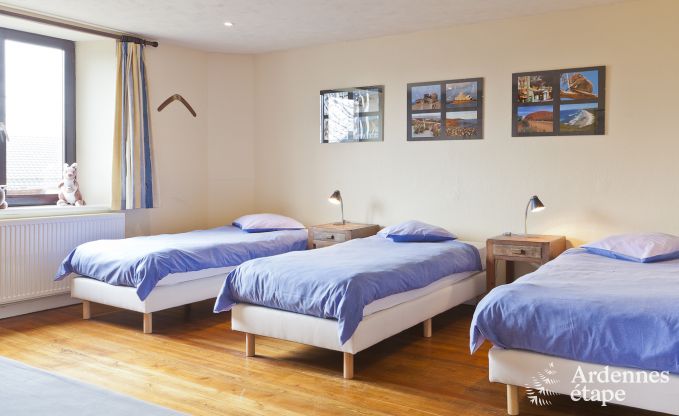 Holiday cottage in Sourbrodt for 15 persons in the Ardennes