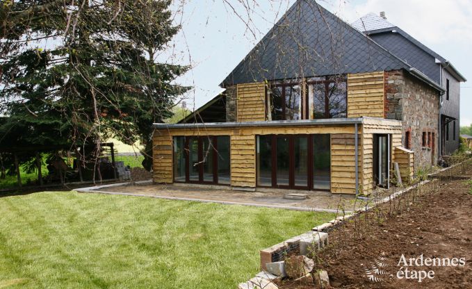 Holiday cottage in Sourbrodt for 15 persons in the Ardennes