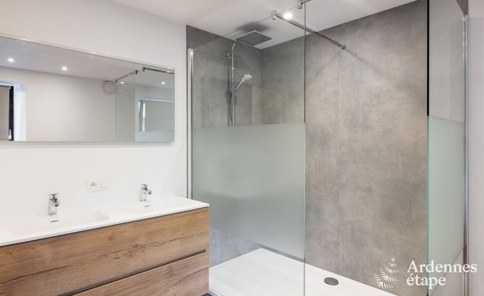 Holiday cottage in Sourbrodt for 15 persons in the Ardennes