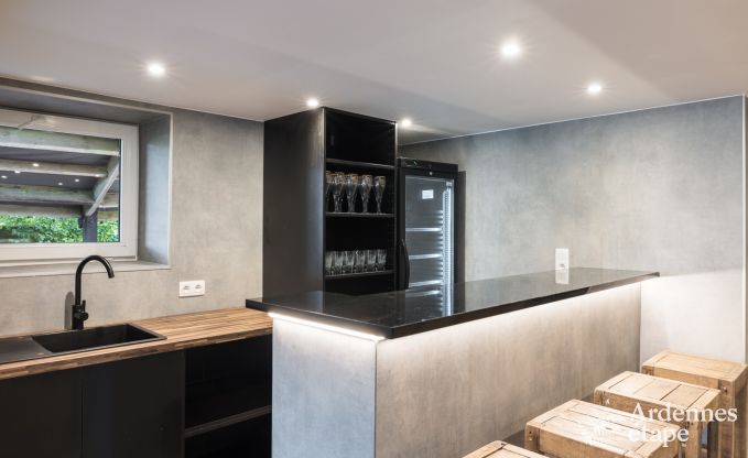 Holiday cottage in Sourbrodt for 15 persons in the Ardennes