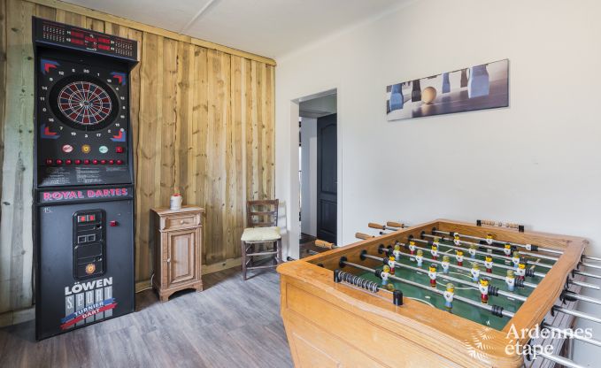 Holiday cottage in Sourbrodt for 15 persons in the Ardennes