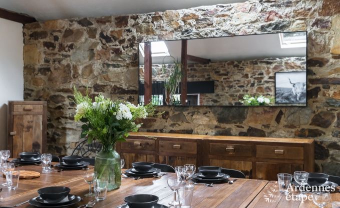 Holiday cottage in Sourbrodt for 15 persons in the Ardennes