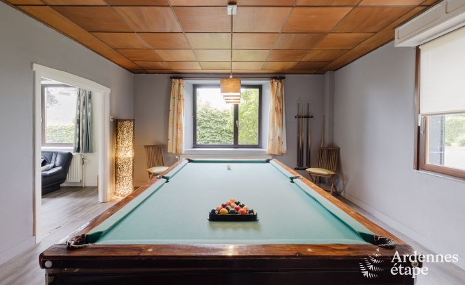 Holiday cottage in Sourbrodt for 15 persons in the Ardennes