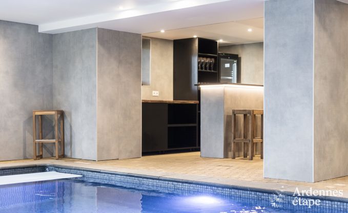 Holiday cottage in Sourbrodt for 15 persons in the Ardennes