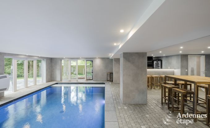 Holiday cottage in Sourbrodt for 15 persons in the Ardennes