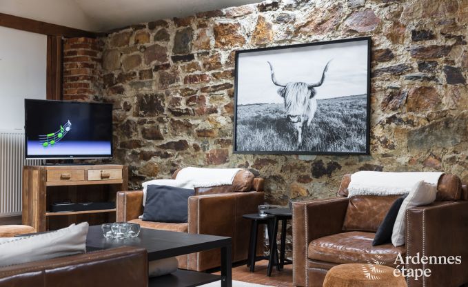 Holiday cottage in Sourbrodt for 15 persons in the Ardennes