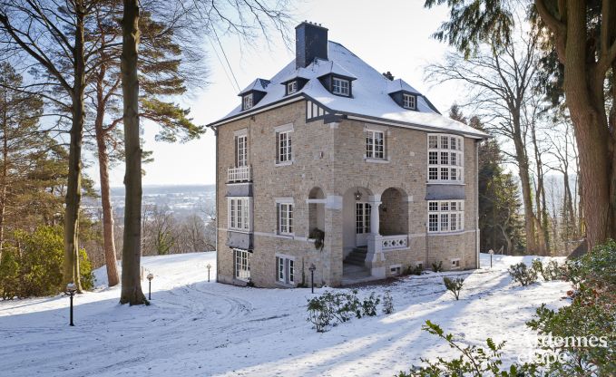 Castle in Spa for 9 persons in the Ardennes