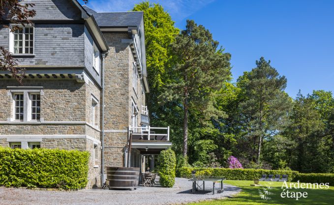 Castle in Spa for 9 persons in the Ardennes