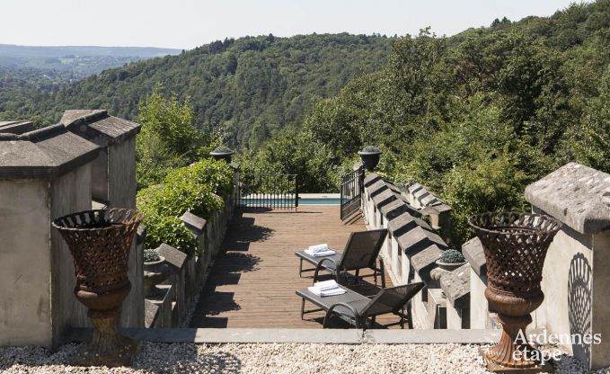 Holiday château with swimming pool in nice location in Spa