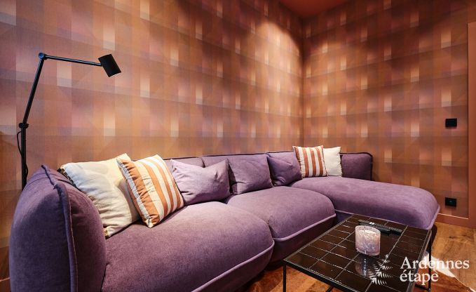 Charming holiday home in Spa with 2 bedrooms, relaxation area and private terrace with jacuzzi