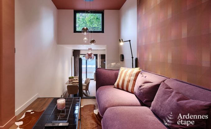 Charming holiday home in Spa with 2 bedrooms, relaxation area and private terrace with jacuzzi