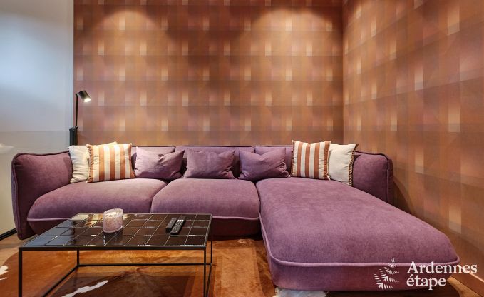 Charming holiday home in Spa with 2 bedrooms, relaxation area and private terrace with jacuzzi