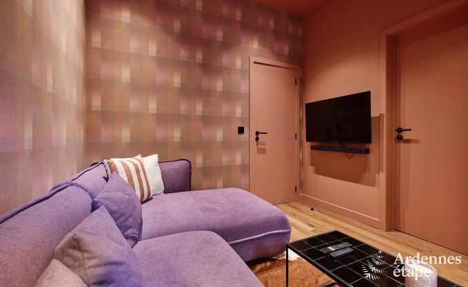 Charming holiday home in Spa with 2 bedrooms, relaxation area and private terrace with jacuzzi