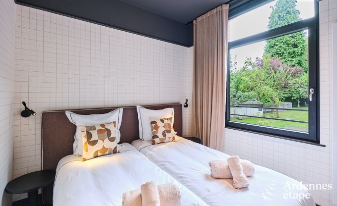 Charming holiday home in Spa with 2 bedrooms, relaxation area and private terrace with jacuzzi