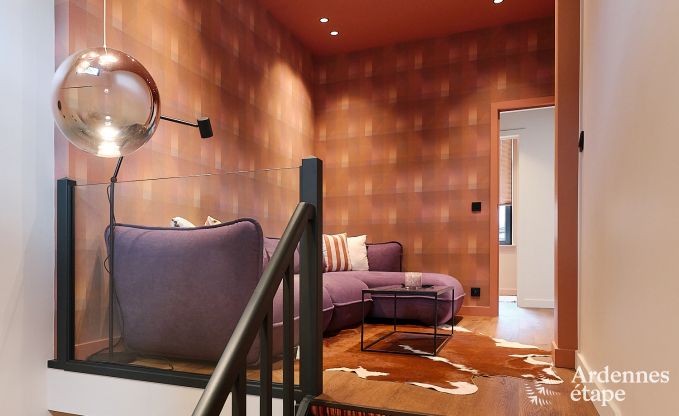 Charming holiday home in Spa with 2 bedrooms, relaxation area and private terrace with jacuzzi