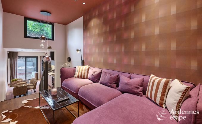 Charming holiday home in Spa with 2 bedrooms, relaxation area and private terrace with jacuzzi