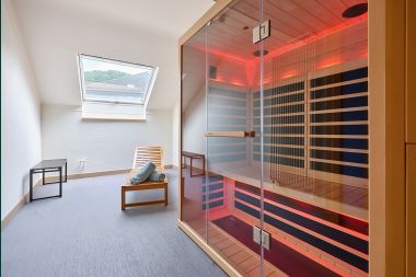 Luxury holiday home in Spa for 9 people with 4 bedrooms, 3 bathrooms, sauna and infrared cabin
