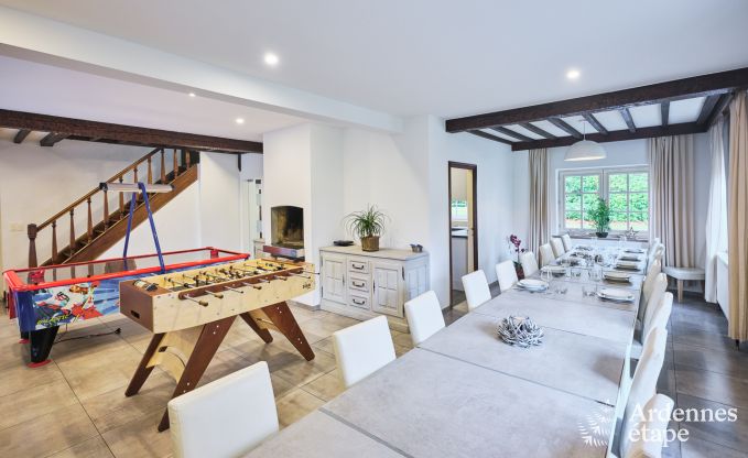 Holiday cottage in Spa for 20 persons in the Ardennes
